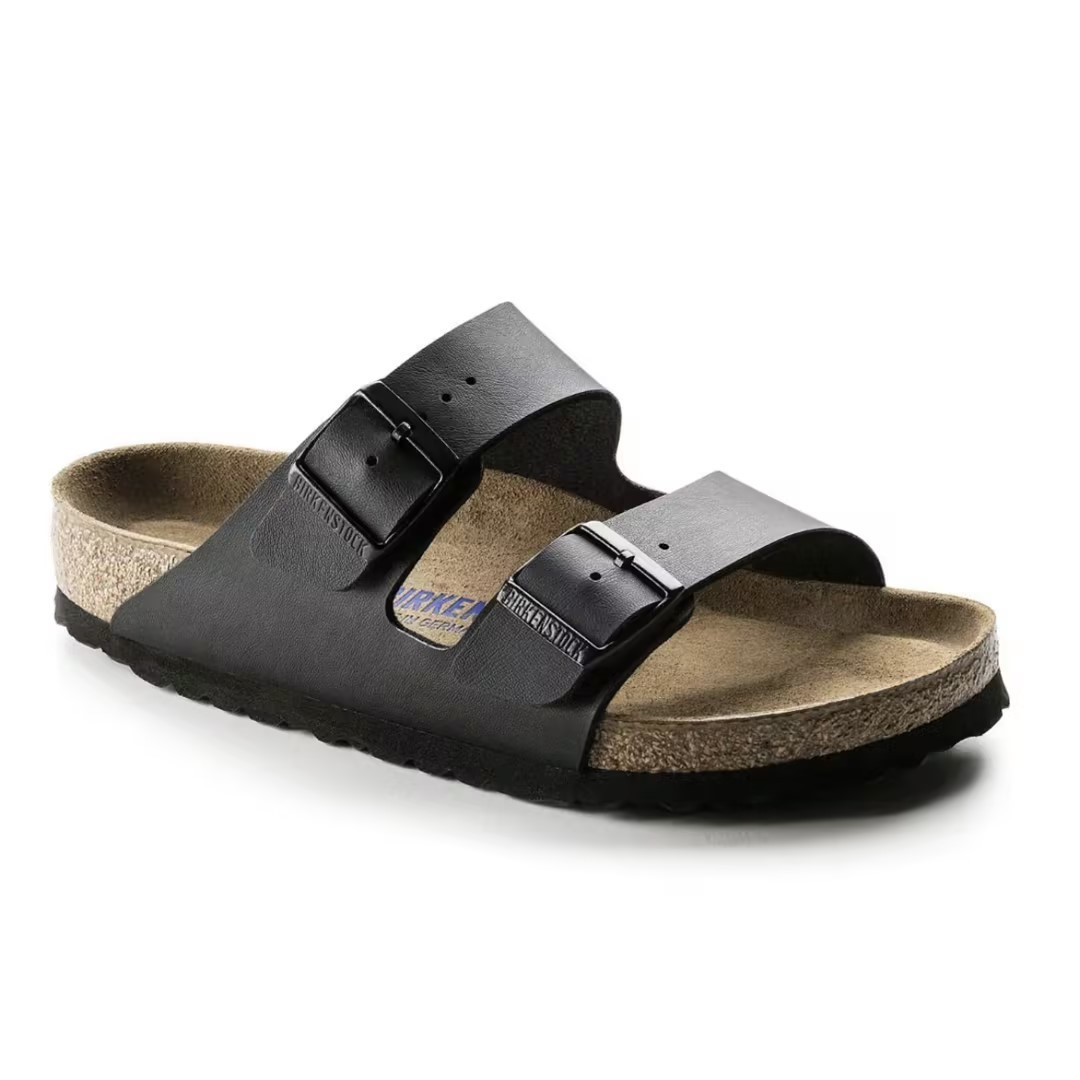 Birkenstock Arizona Stone Mocha Birko-Flor Comfort Sandals EU37-45