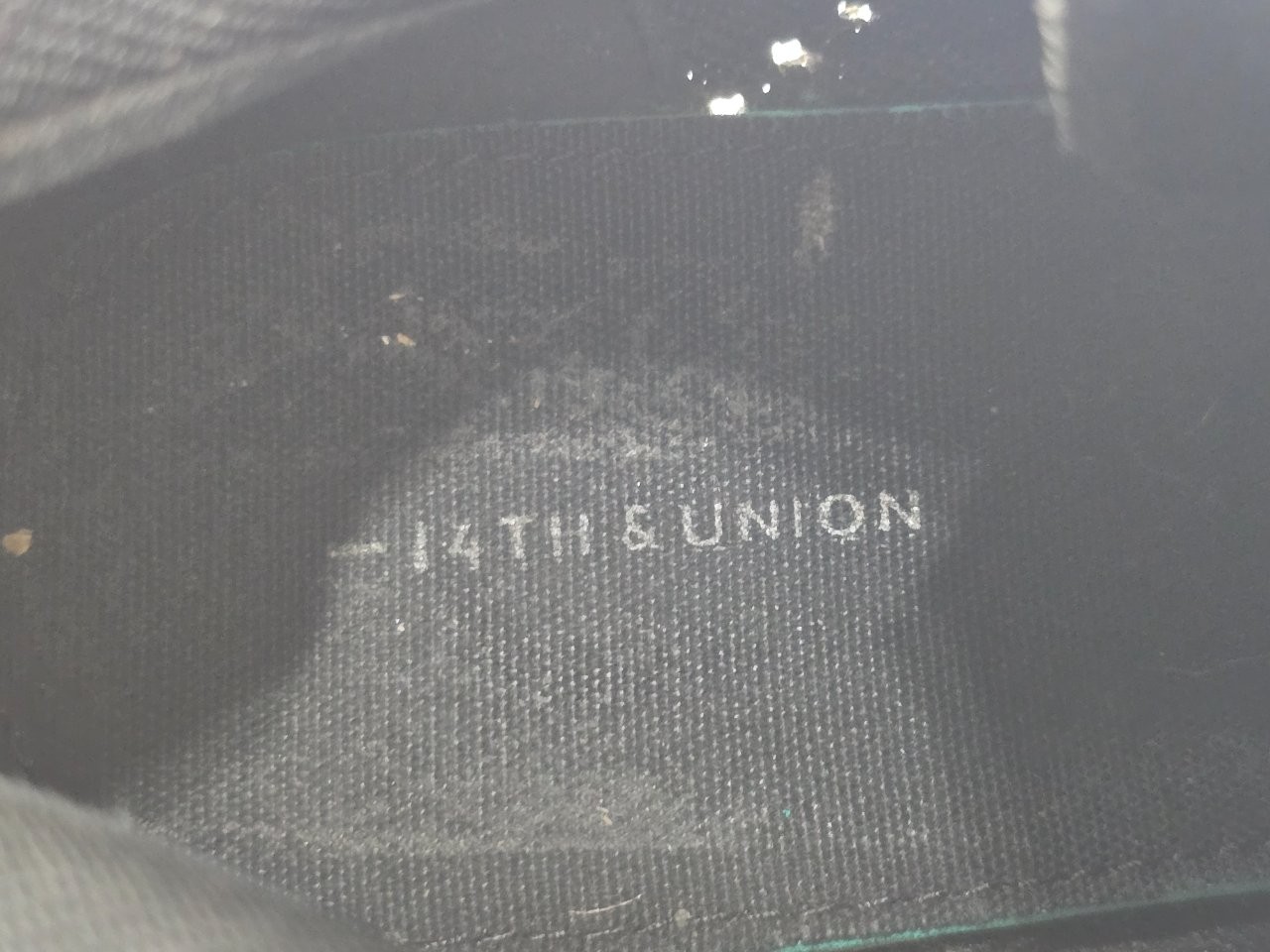 14th & Union Women’s Black Knit High Top Sock Sneakers US Size 7.5M