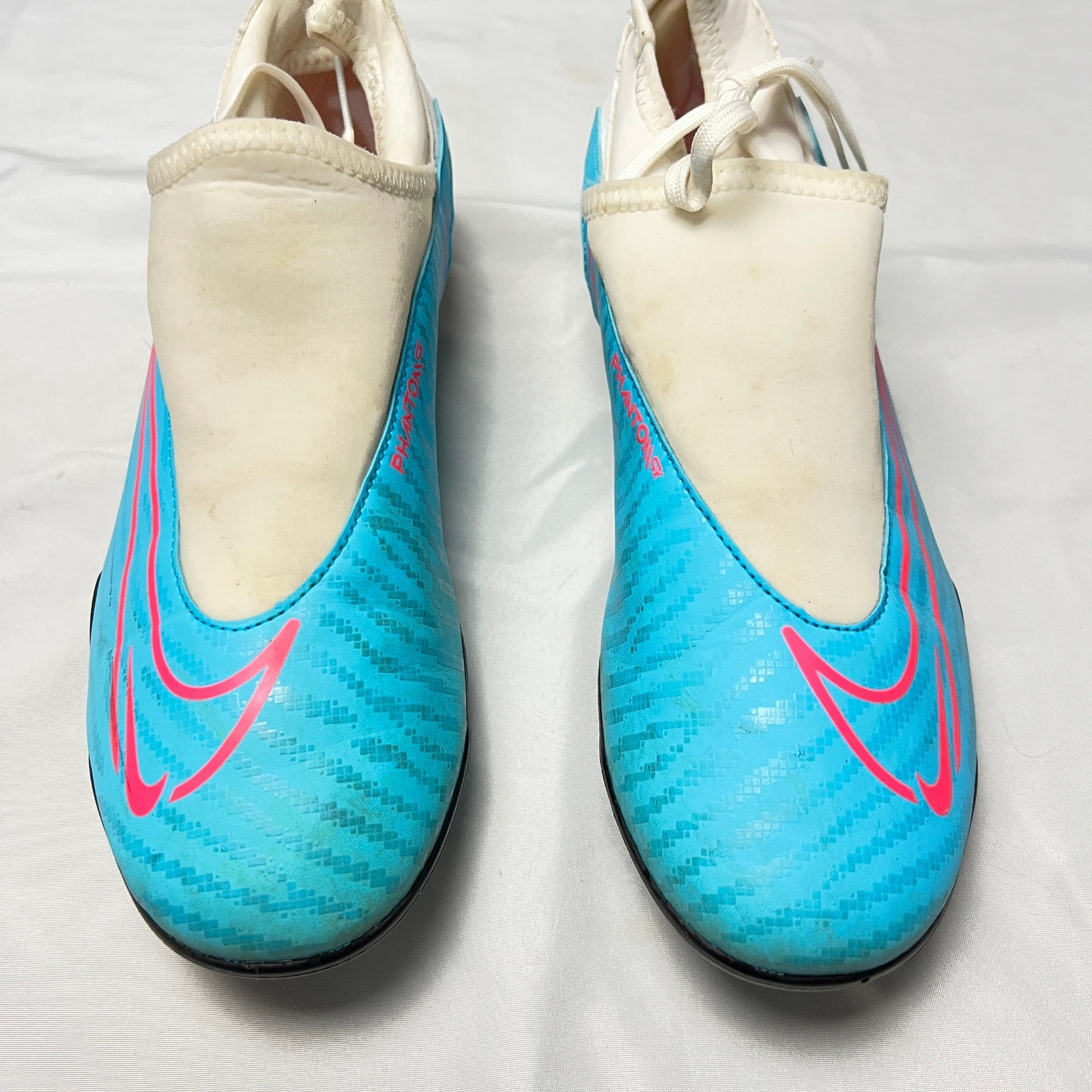 Nike Phantom GX Elite Dynamic Fit FG Soccer Cleats Blue Pink US 7.5 DD9482 446
