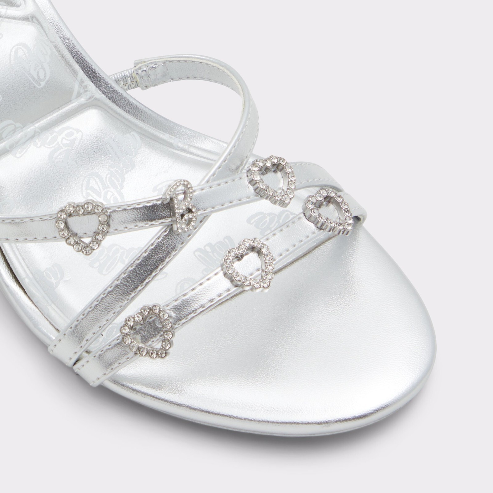 Barbie X Aldo Barbiemule Kitten Heels Silver 5~6~6.5~7~7.5~8~8.5~9~10~11