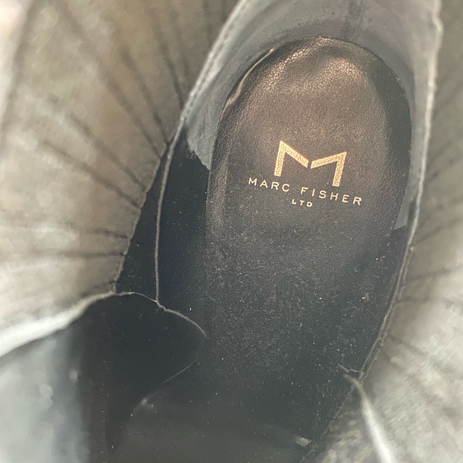 Marc Fisher LTD Alva Genuine Calf Hair Bootie Size 8.5