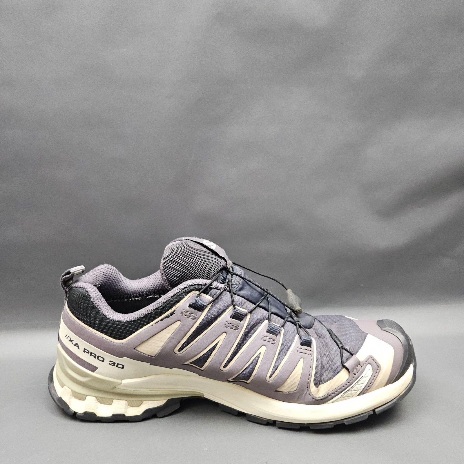 Salomon XA Pro 3D V9 GTX Trail Shoes Womens 8.5 Purple Gore-Tex Hiking Sneakers