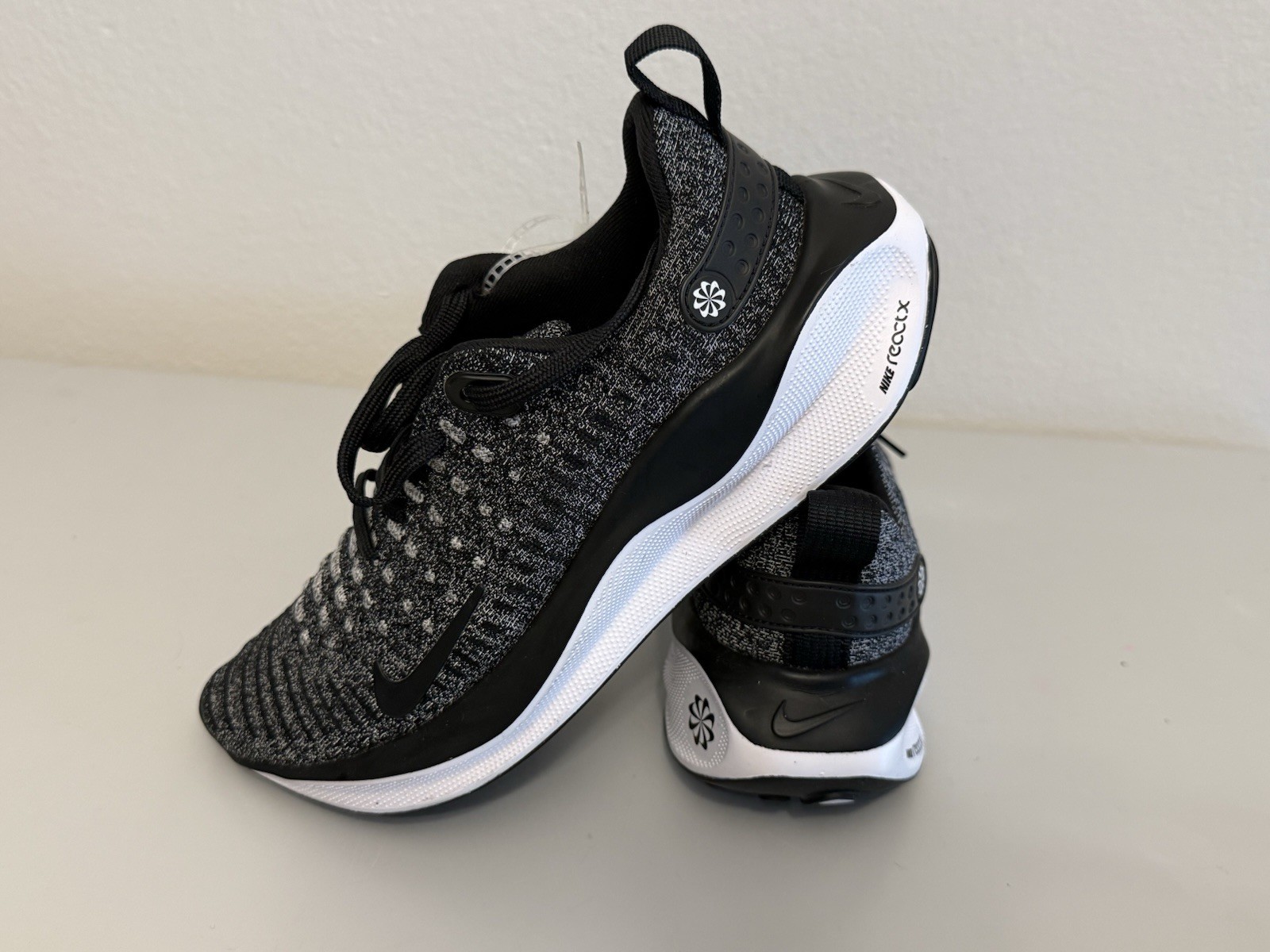Nike ReactX Infinity Run 4 FlyKnit Sneaker Gray/Black 2023 DR2670-006