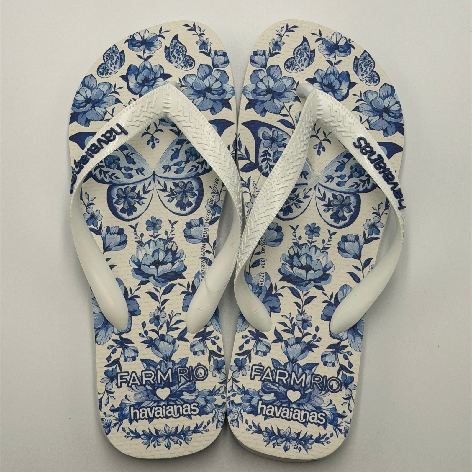 TPPR0061 | W’s 7/8 | Farm Rio x Havaianas flip flops / sandals