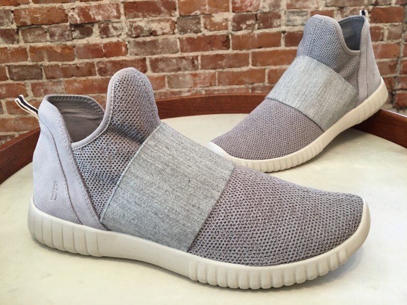 ED Ellen Degeneres Hachiro Sneaker Grey Mesh & Suede 9.5 New Women’s Shoe