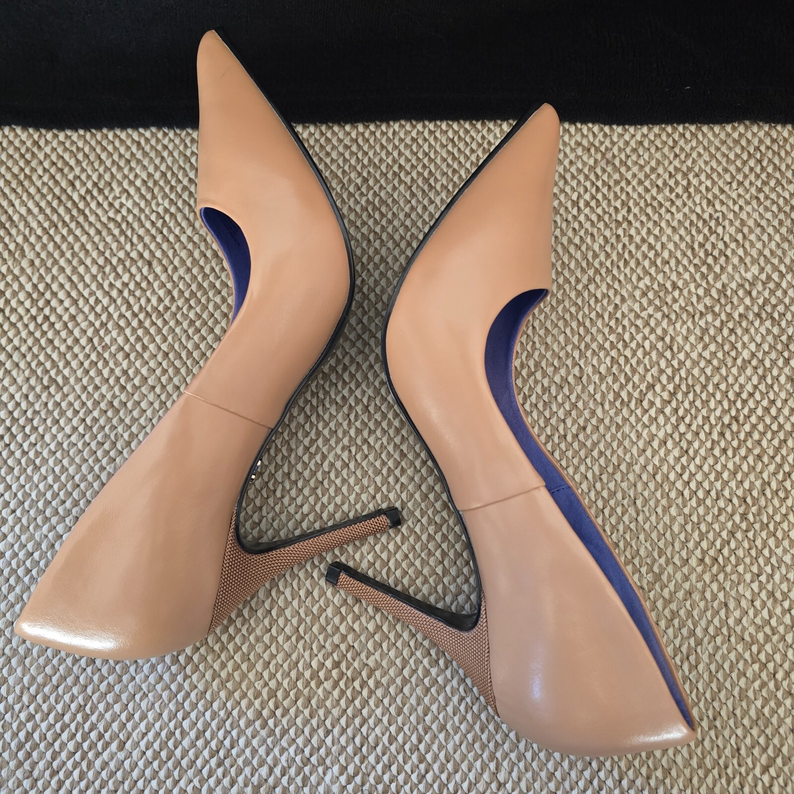 Antonia Saint New York Pump Nude/Brown OB9 Work, Business/Formal (May Run Small)