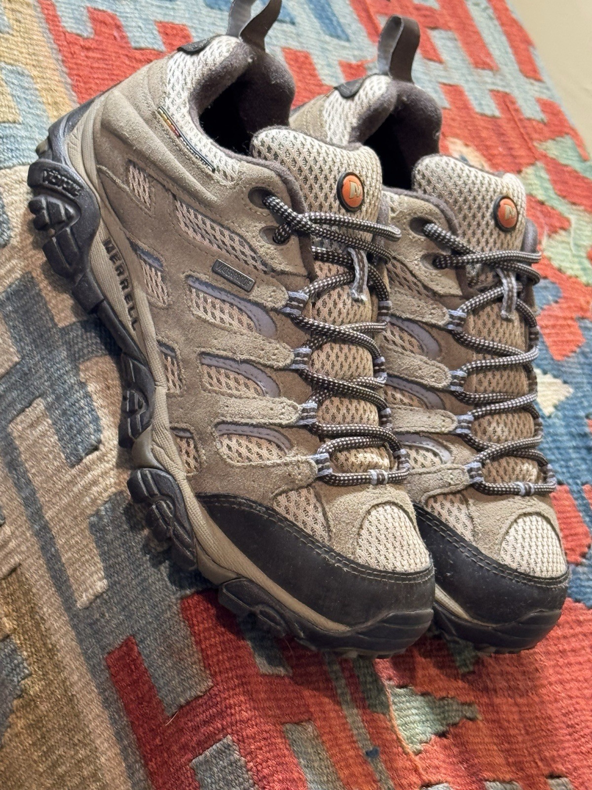 MERRELL Moab Waterproof ‘Dusty Olive’ Women’s Size 7.5 J88796 Hiking Shoes