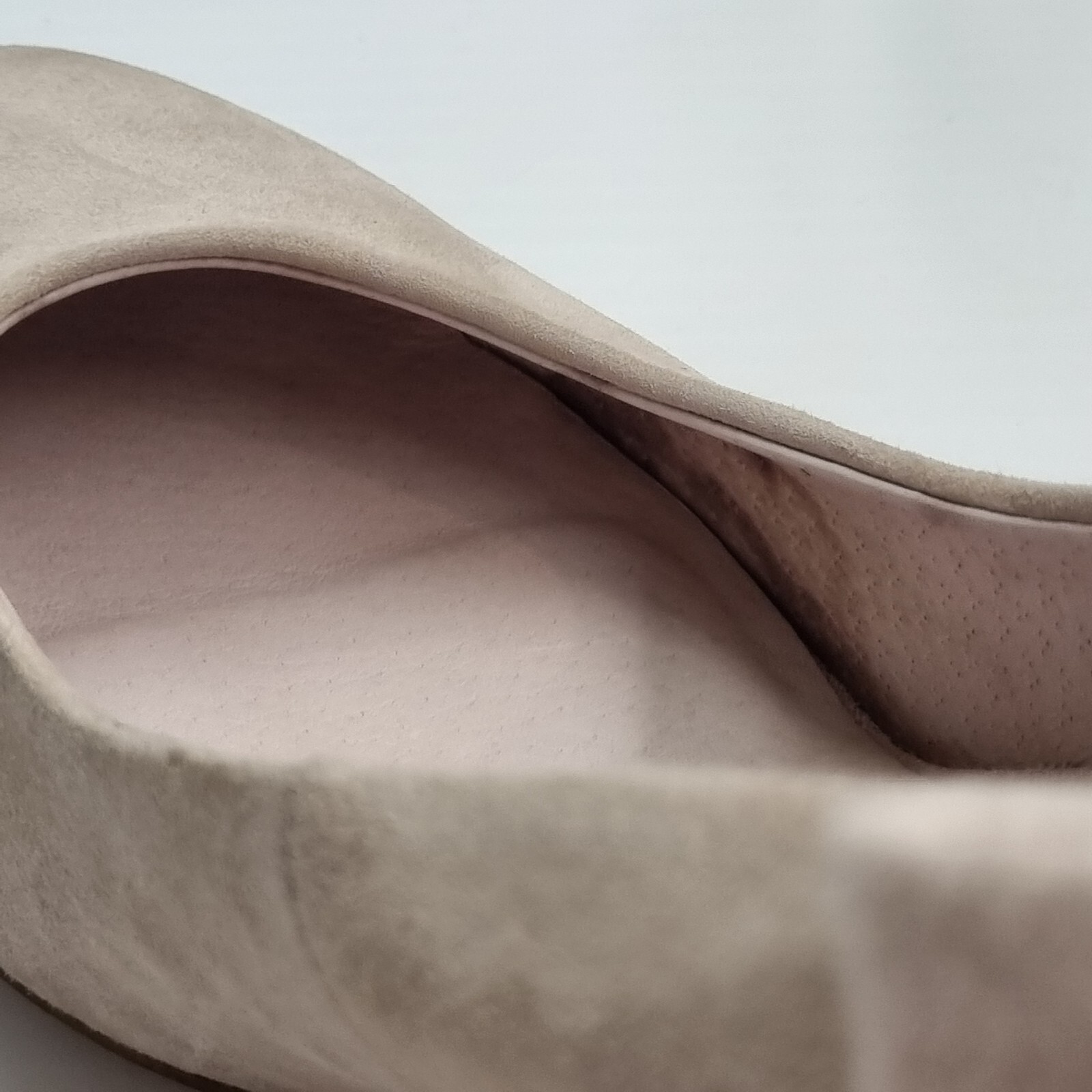 Vintage Alannah Hill Nude Suede Bow Heels AU 6 EU 37 Romantic Winter Bridal Glam