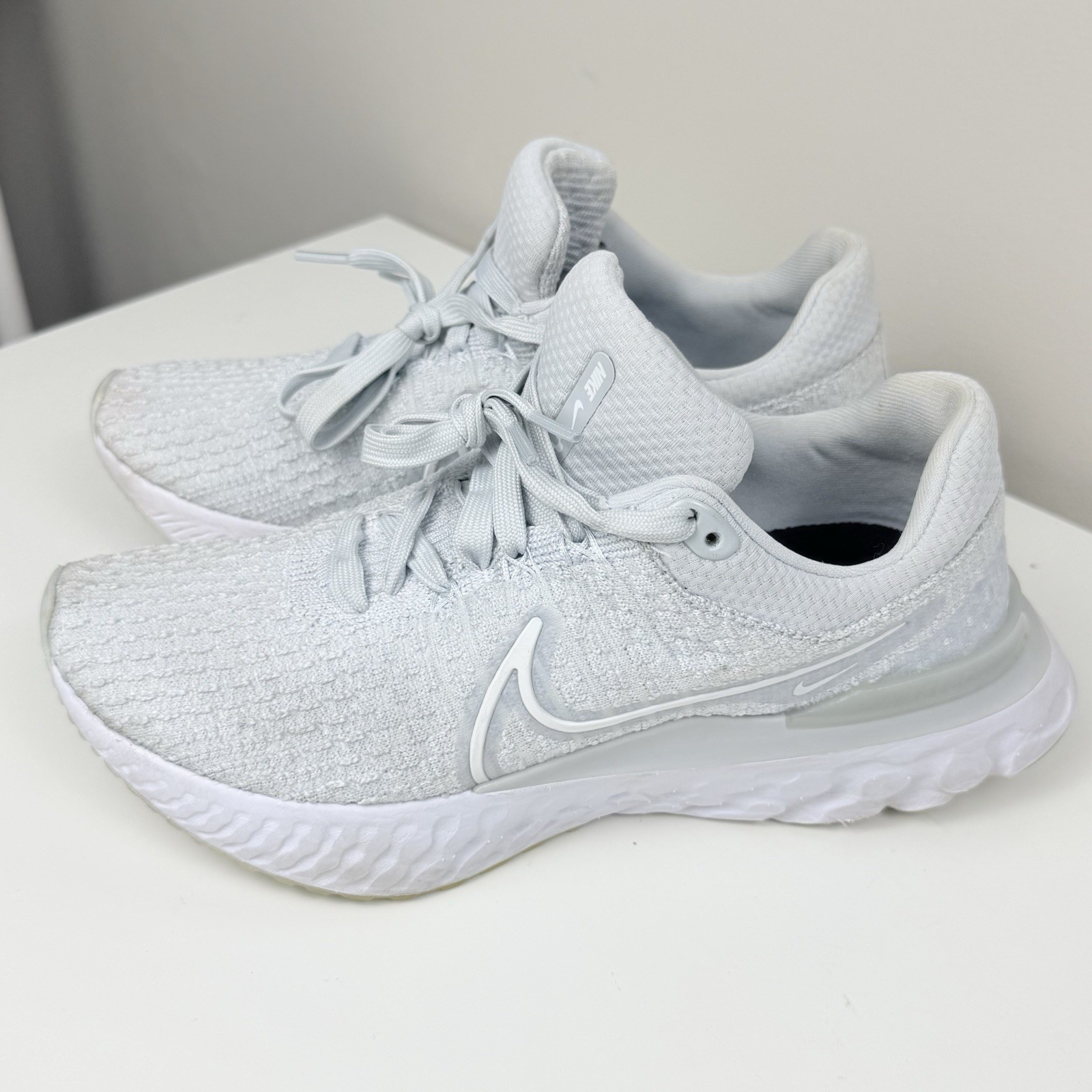 Nike React Infinity Flyknit 3 Size 8 Women’s Running Shoes DD3024-004 Gray