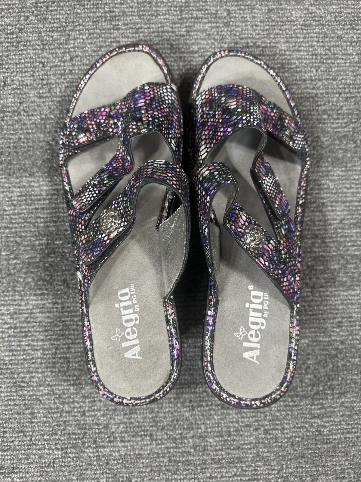 Alegria Lot 299 Loti Funtastic Fashion Wedge Sandals Women’s EU 41 – US 10/10.5