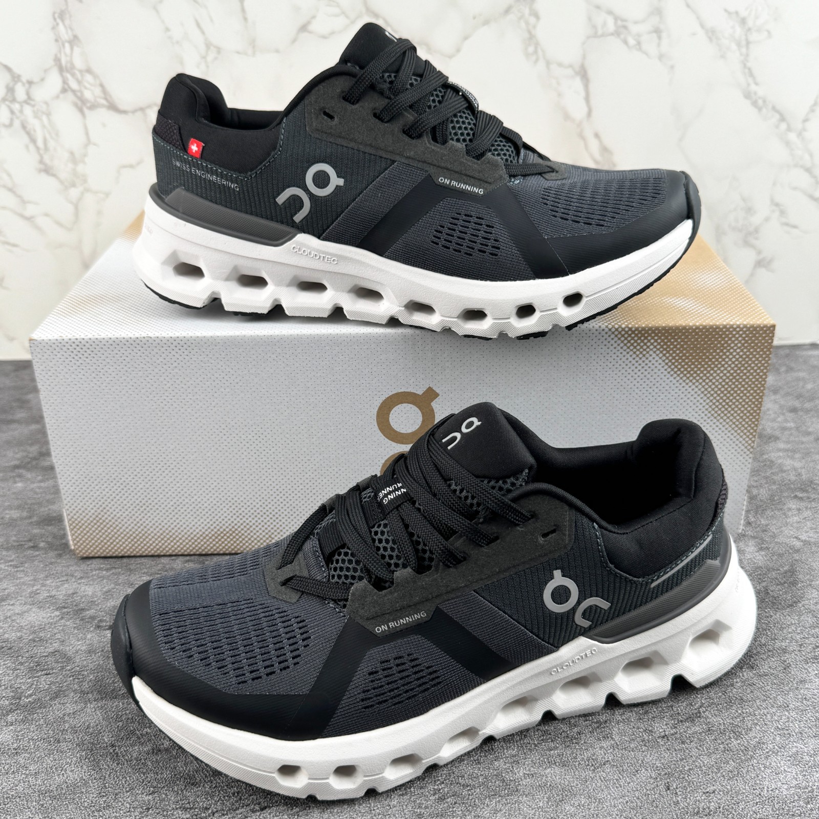 NEW On CLOUDRUNNER 2 Women’s Running Shoes Eclipse | Black US Sizes 6-9.5