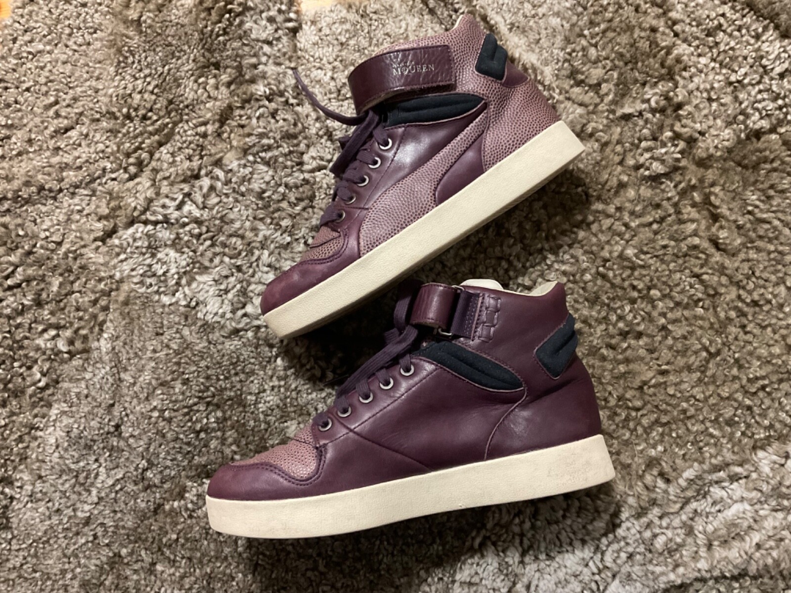 Alexander McQueen collab Puma Trainers size 39 leather