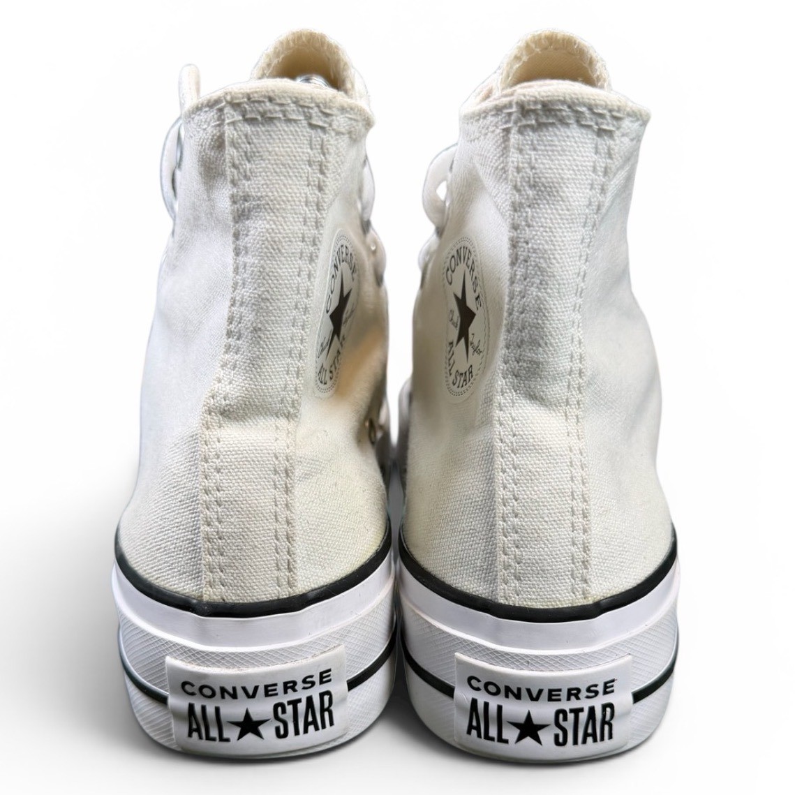 Converse Chuck Taylor All Star Platform High Top Women Size 5 Cream 560846C