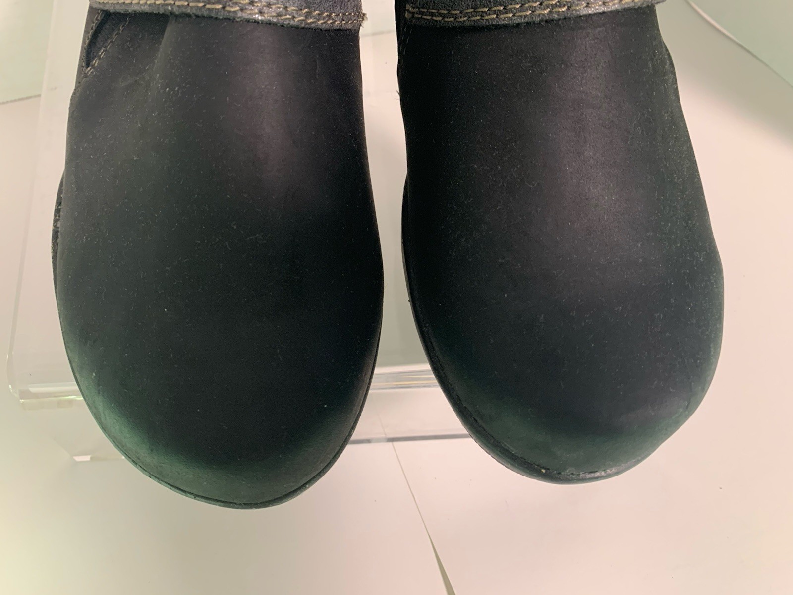 Clarks Womens Roseville Dot – Black Loafer US 10, EU 41.5
