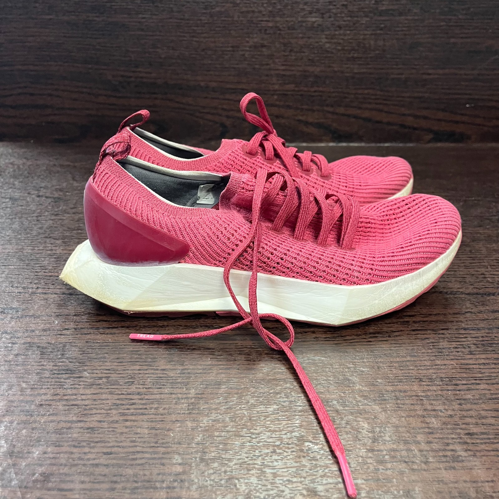 Allbirds Tree Flyer Women’s Shoes Size 7 Pink Running Sneakers Style Comfort