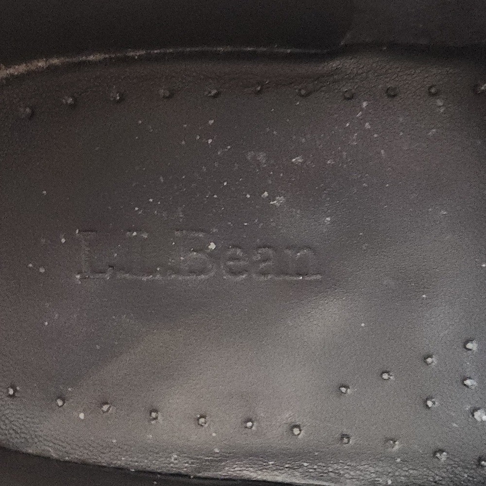 L.L. Bean Womens Black Leather Clogs Size 8.5M Casual Neutral Workwear Nurse