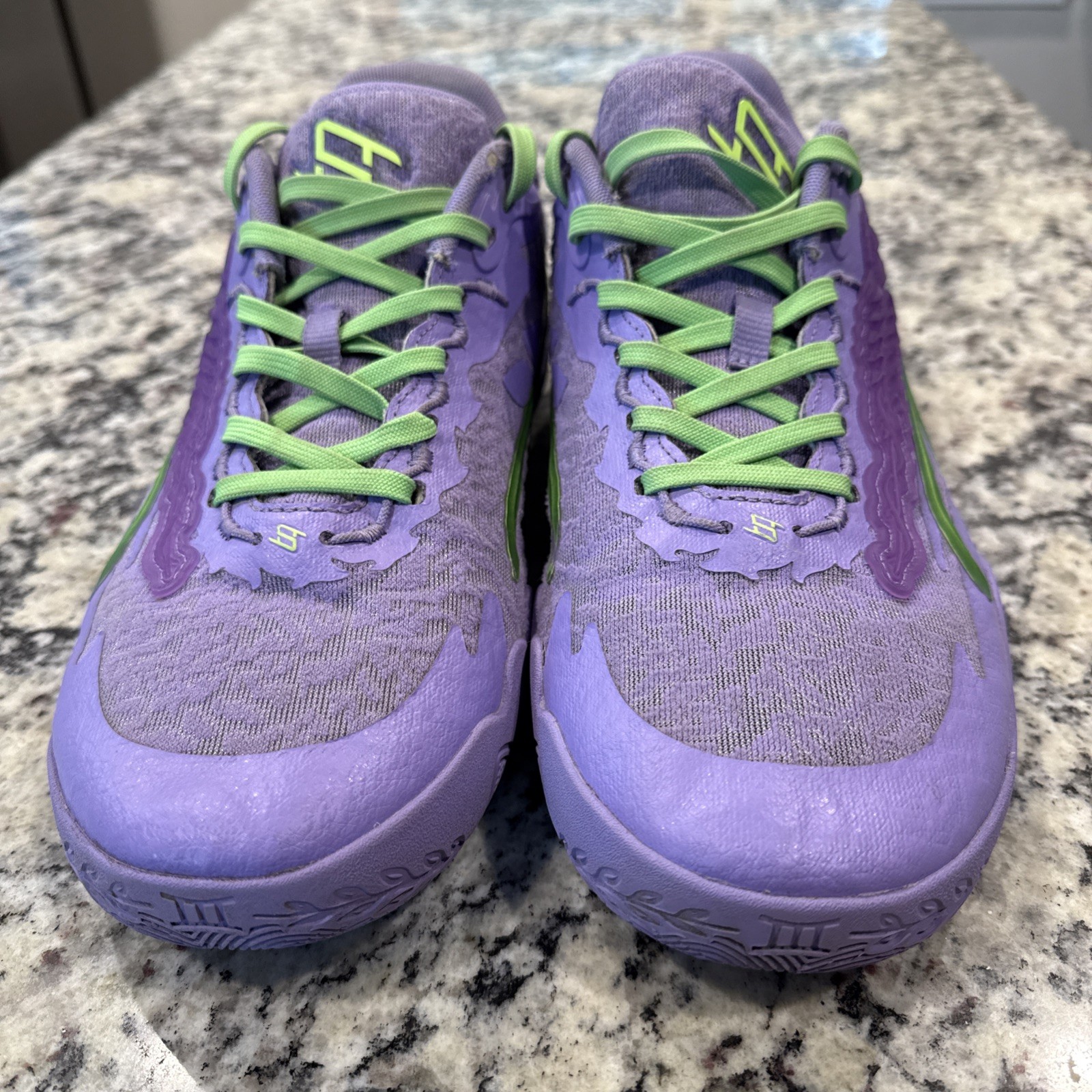 PUMA Stewie X 3 Lace Em Up Basketball Womens 13.5 Purple Sneakers 311346-01