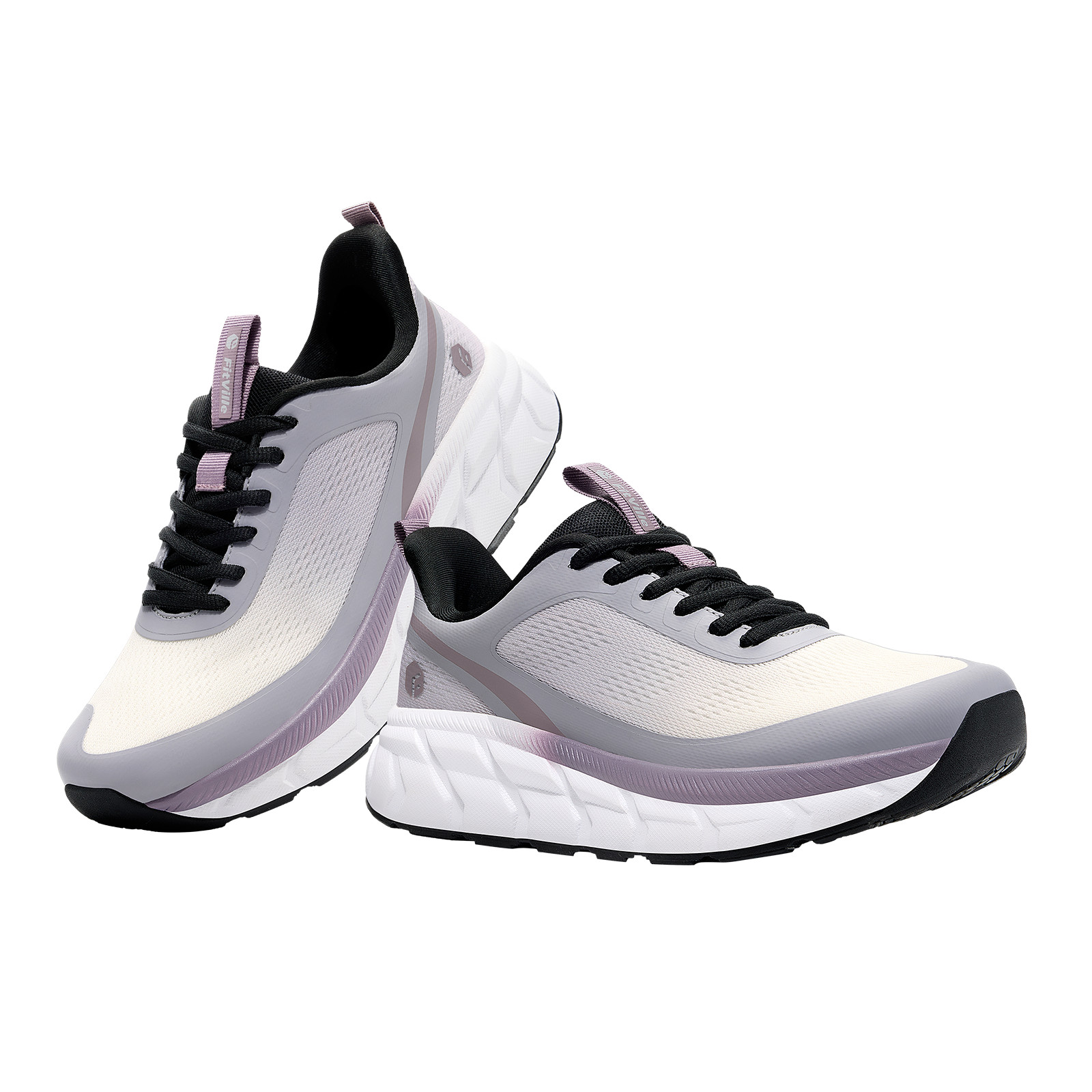 FitVille Women’s Wide Walking Running Shoes Comfortable Cushioned Swollen Feet