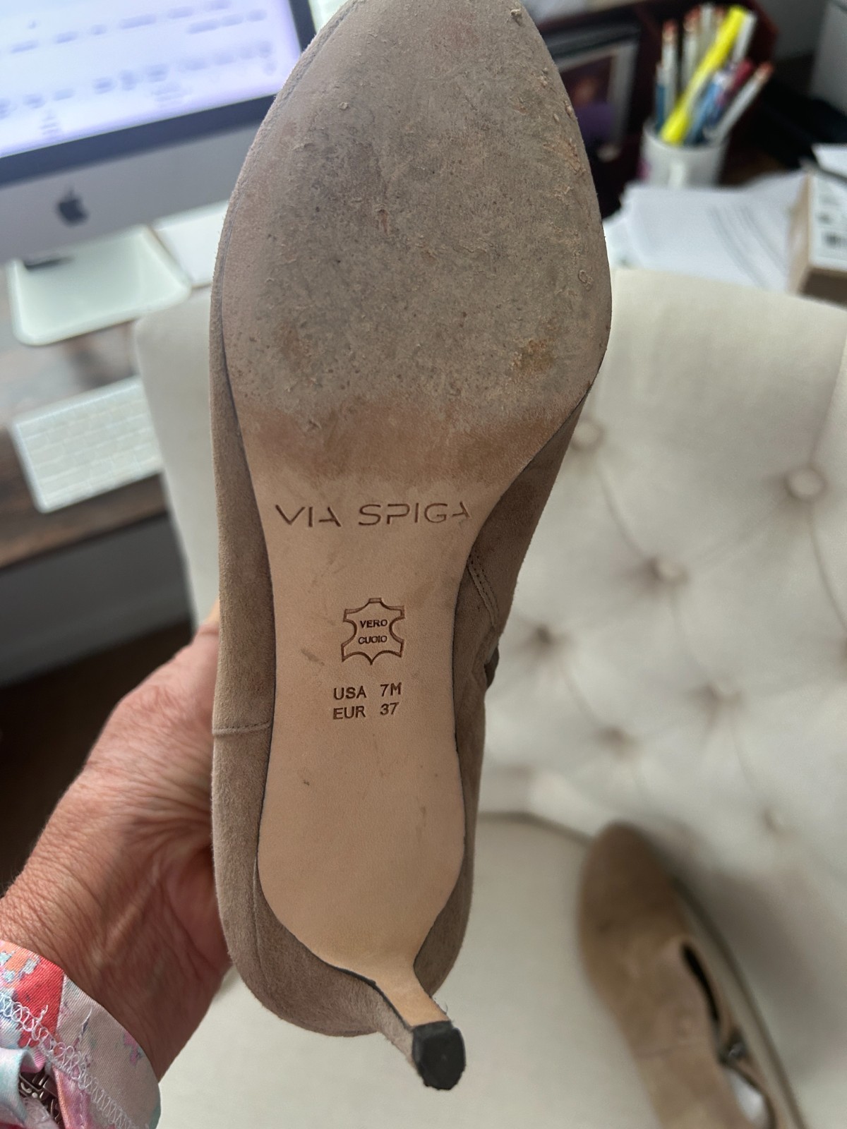 Via Spiga boots ankle, size 7M