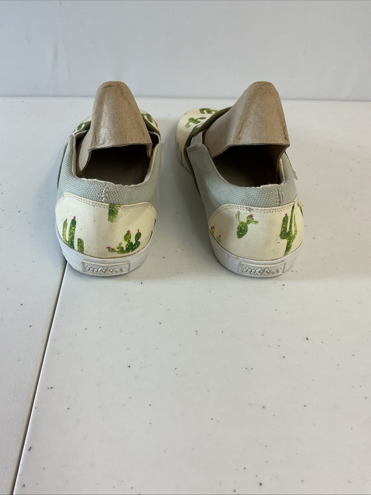 NEW Inkkas Women’s Slip-On loafer Shoes Cactus print Aztec, Colorful, US Size 10
