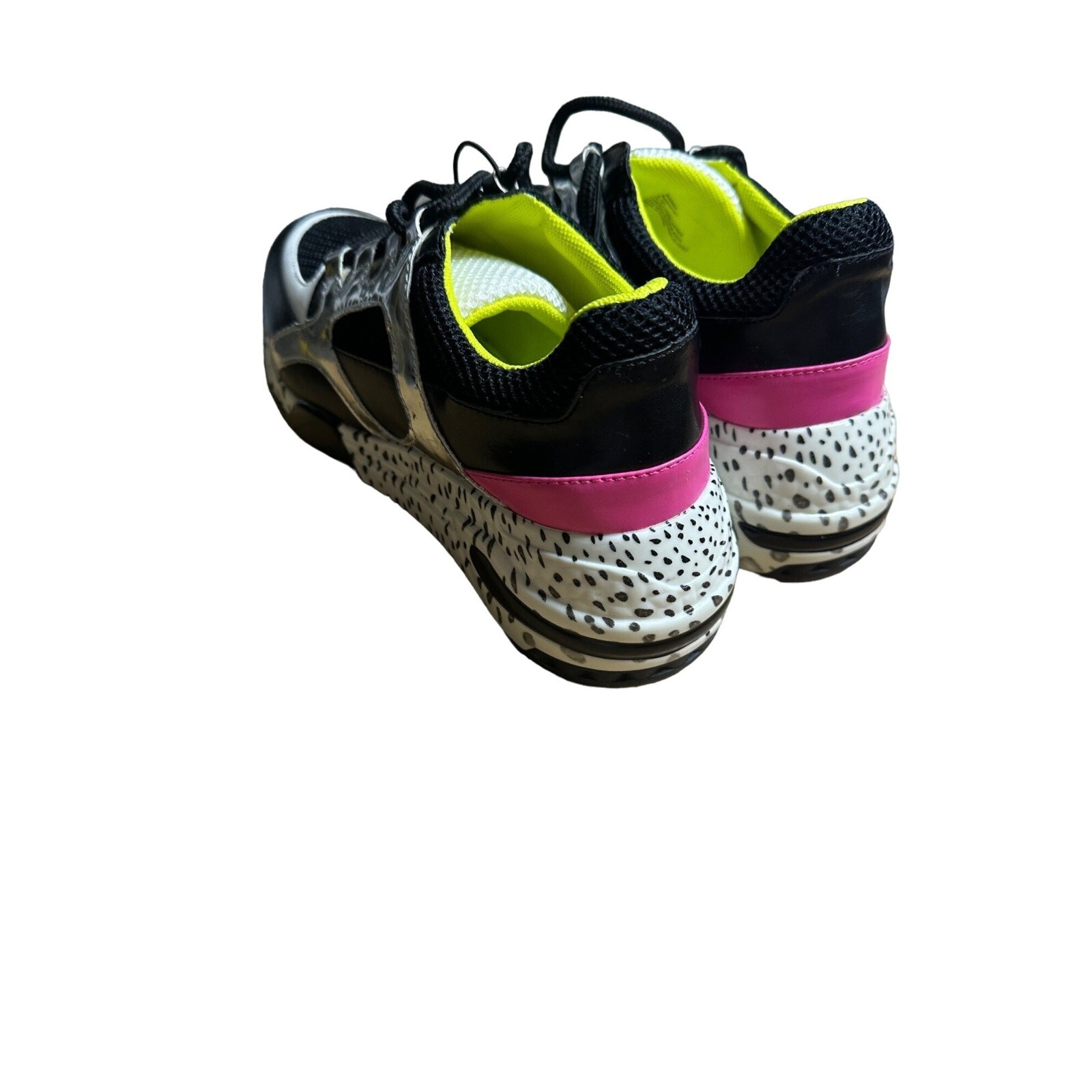 Steve Madden Women’s Sneakers Black/Multicolor Size US 8.5 EUR 40 UK 6.5 AU 8.5