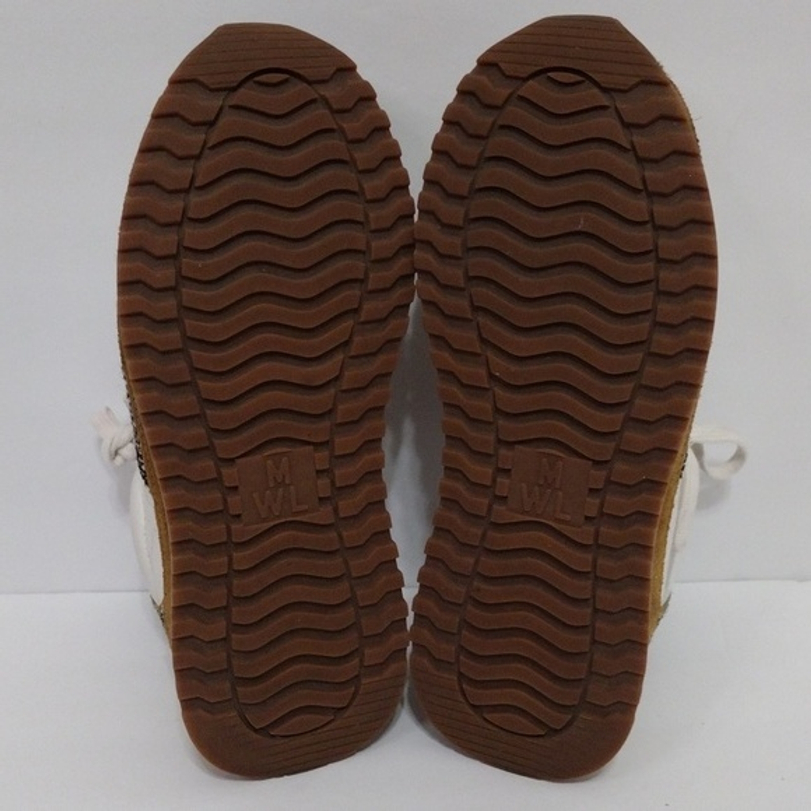 Madewell Kickoff Trainer Sneakers 6 Leather Calf Hair Eco Chic Platform Shoes