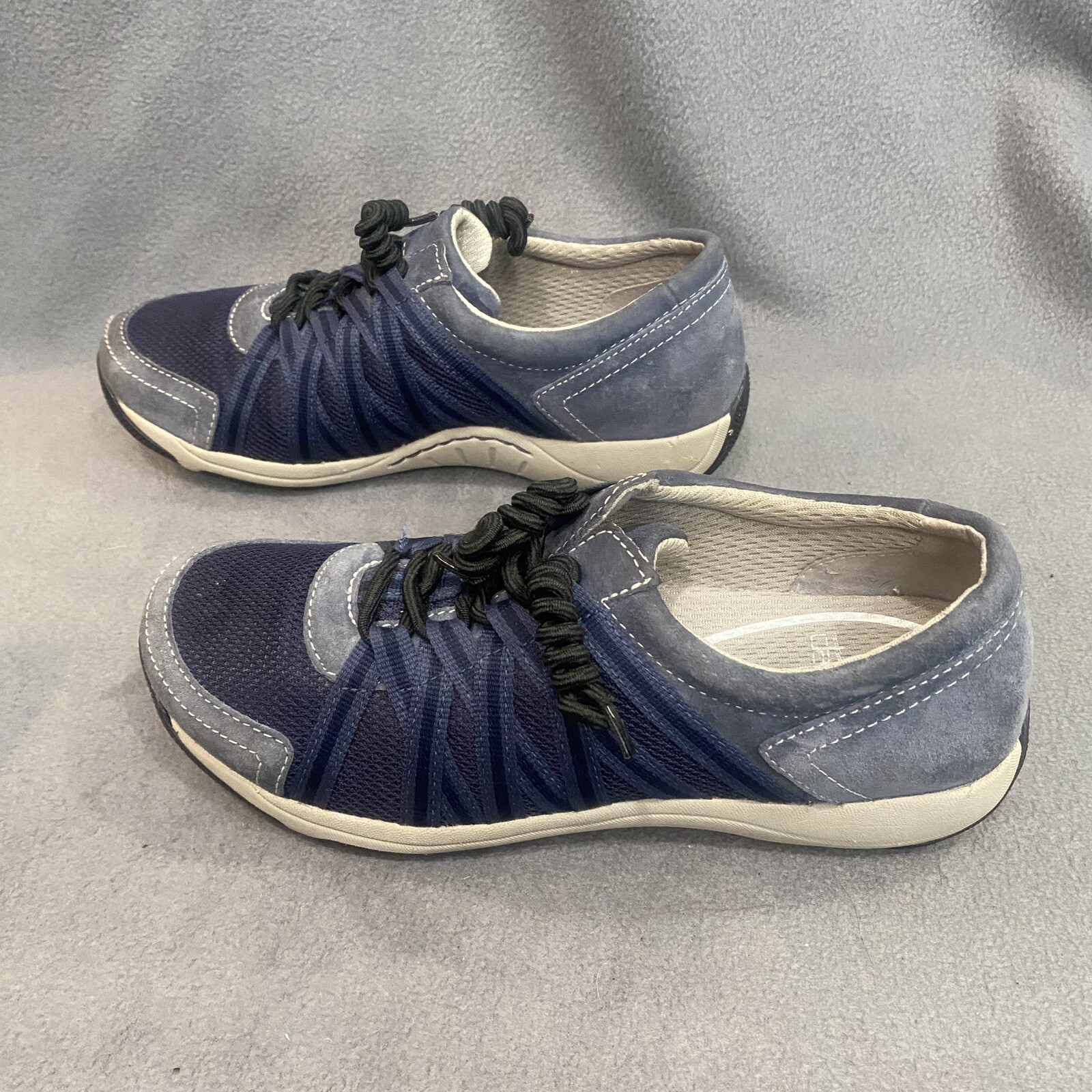 Dansko Honor Women’s Fashion Blue Sneaker Walking Shoes Size US 6.5 – EU 36