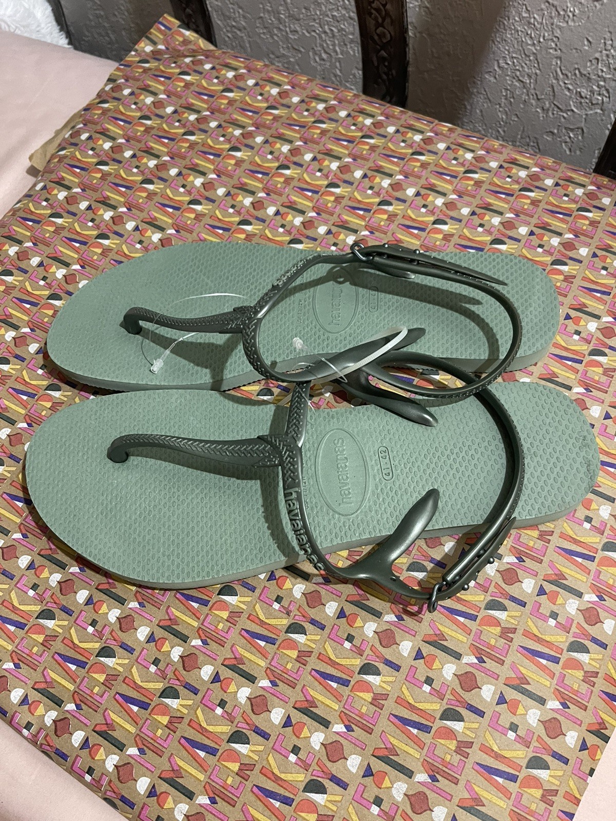 #-77- Havaianas Flip Flop Sandals Sandal SZ 9 / 10 US