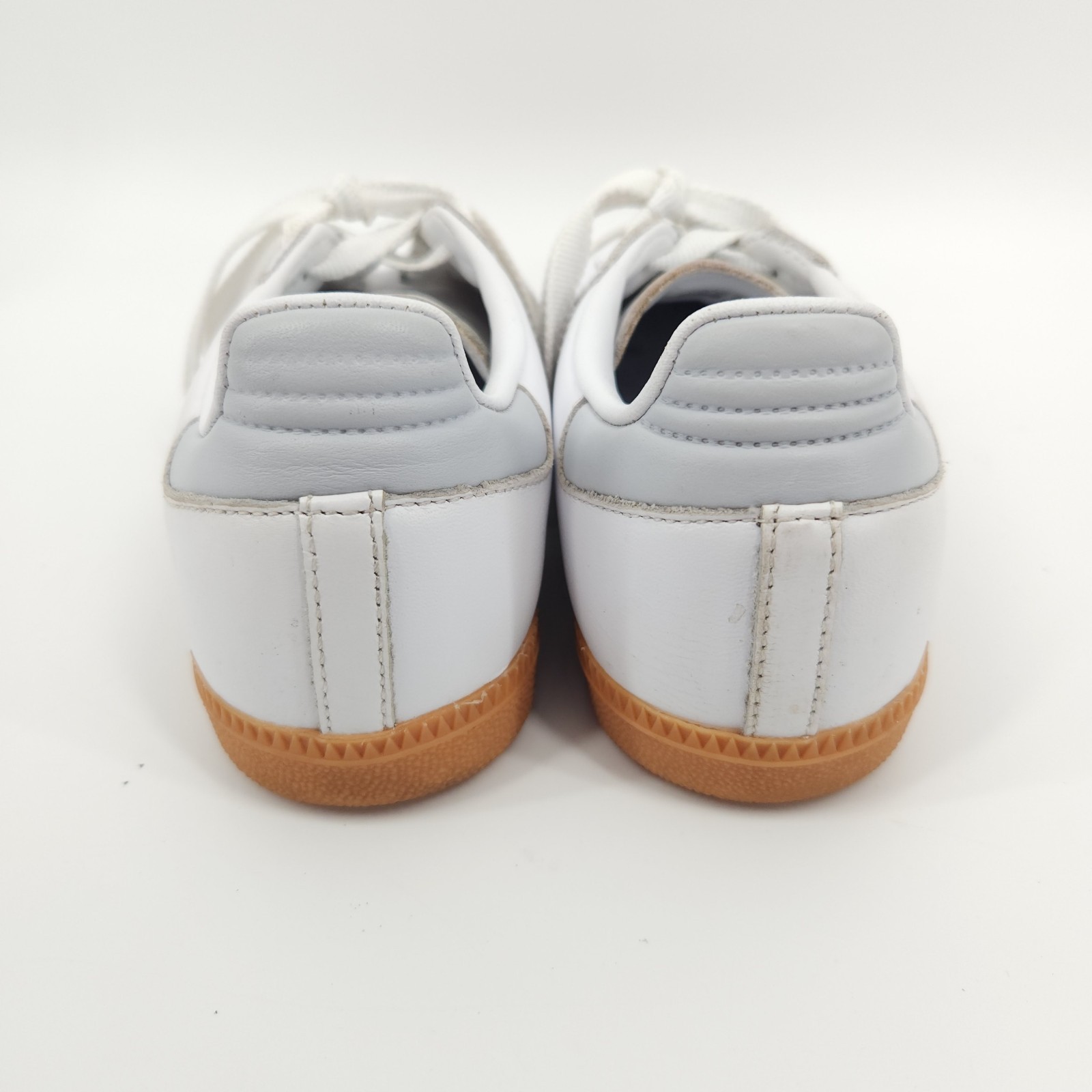 Adidas Samba OG Shoes Women Size 6 White Halo Blue Gum IE0877