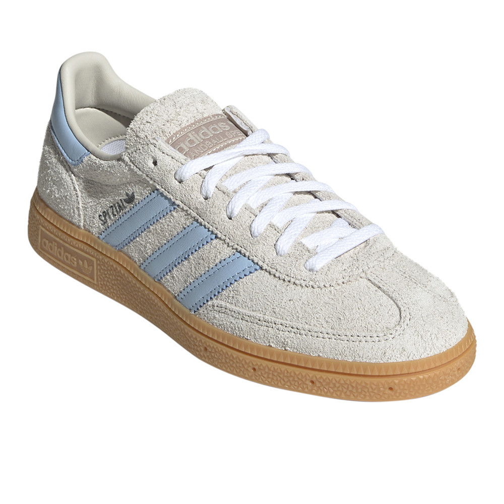 adidas Handball Spezial Lace Up Womens Grey Sneakers Casual Shoes JS0241