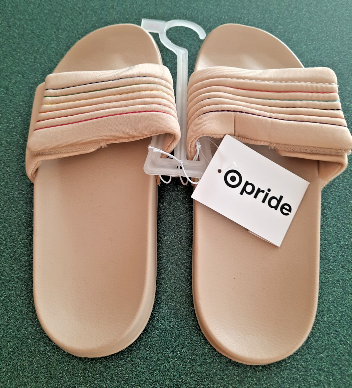 LGBTQ PRIDE ADULT SANDALS SHOES BRAND NEW WITH TAGS SIZE M (9/10) FOOTWEAR
