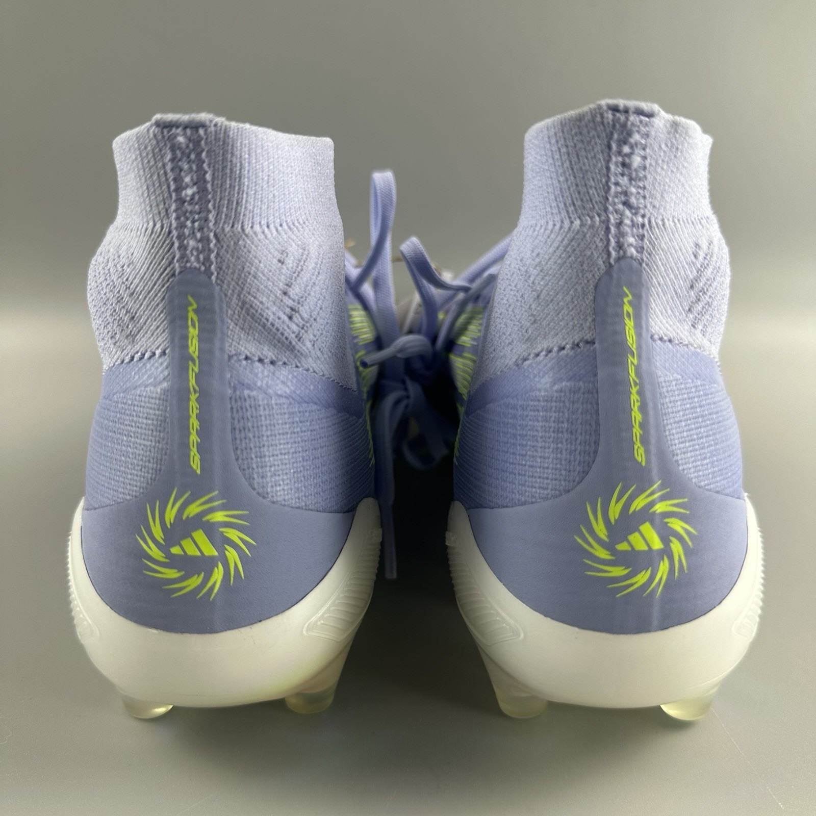 Adidas F50 Sparkfusion Elite Mid FG AG Soccer Cleats Women Size 9.5 Purple NEW