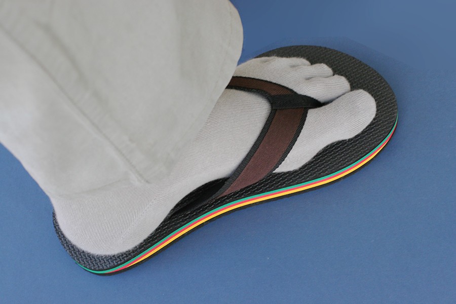 2 PAIRS Zori Flip Flop Sandal Shoes Thongs Unisex Men Women Summer Casual Beach