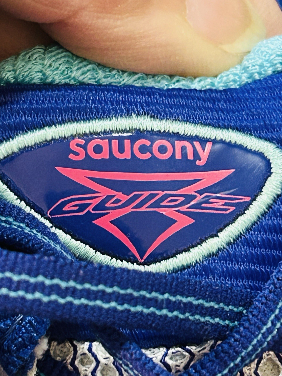 Saucony Shoes Womens Size 8.5 Wide Mesh Running Guide Power Grid 8mm S10257-1