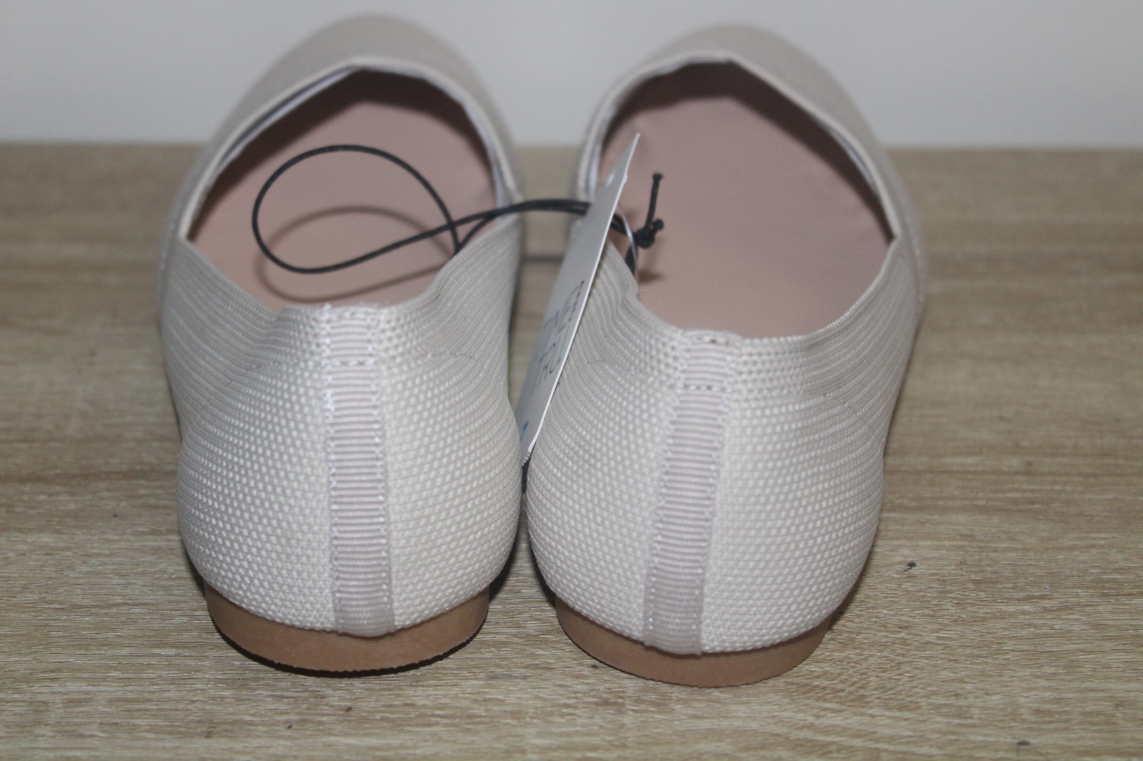 Time and Tru Women’s Knit Ballet Slip On Comfort Shoes NWT