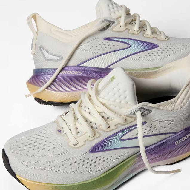 NEW Brooks Women’s Glycerin 23, Coconut/Citron/Blue Glow