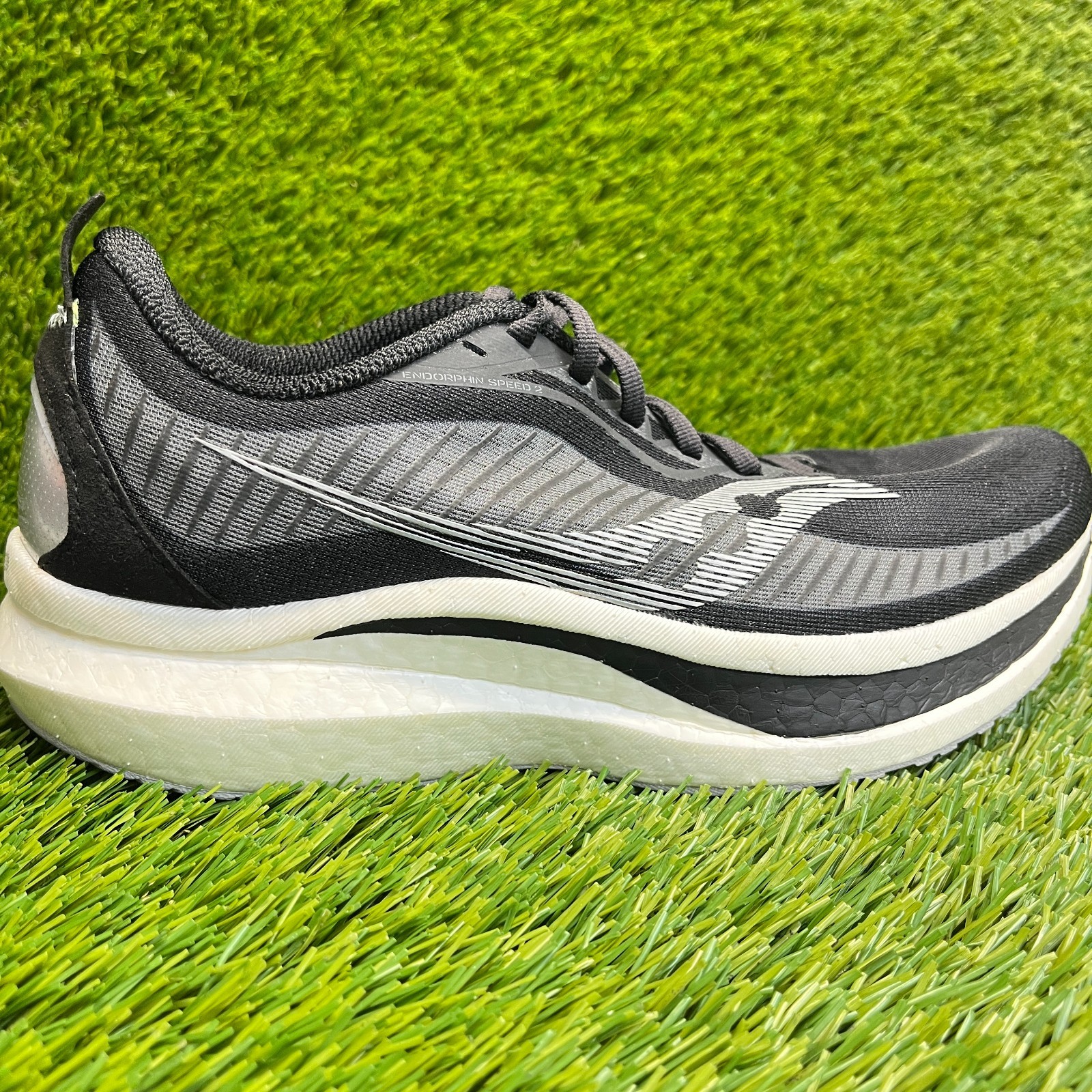 Saucony Endorphin Speed 2 Womens Size 9 Black Athletic Running Shoes Sneakers