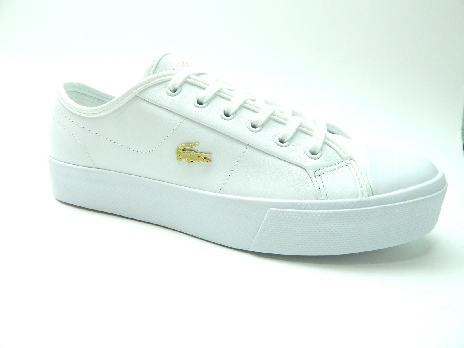 LACOSTE WOMEN’S ZIANE PLUS GRAND 1201 WHITE SHOES