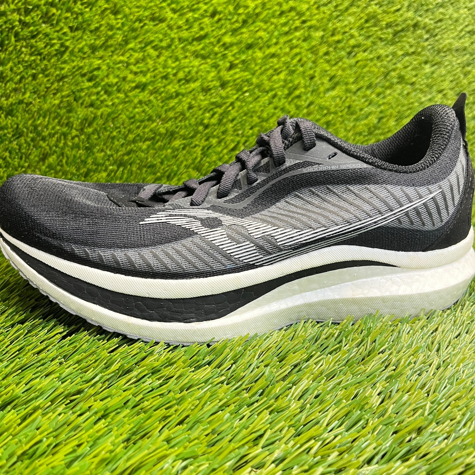 Saucony Endorphin Speed 2 Womens Size 9 Black Athletic Running Shoes Sneakers