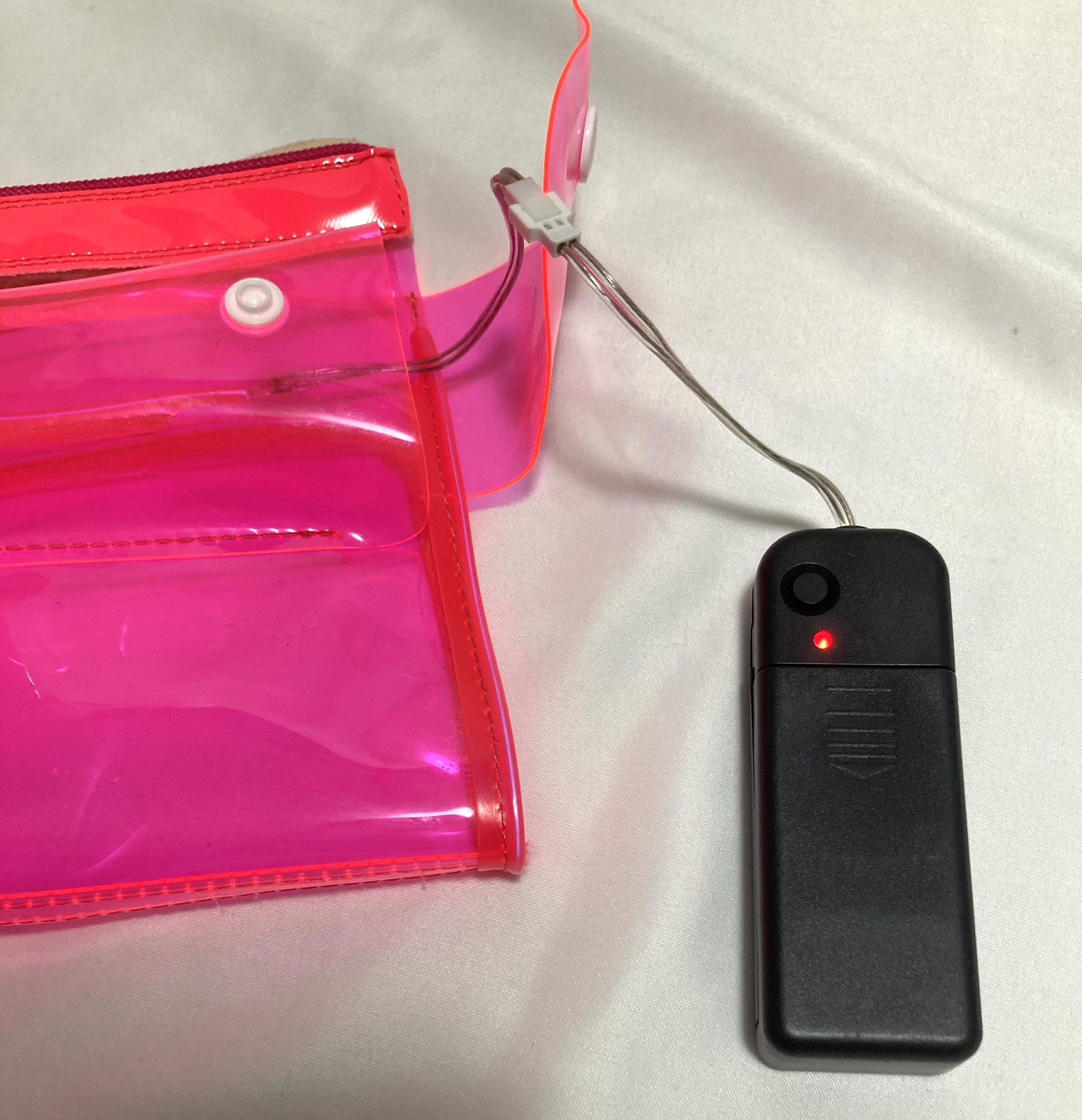 Neon Cowboys HOT PINK PVC BOOTS Women size 14 LED Light Up Out Past Midnight