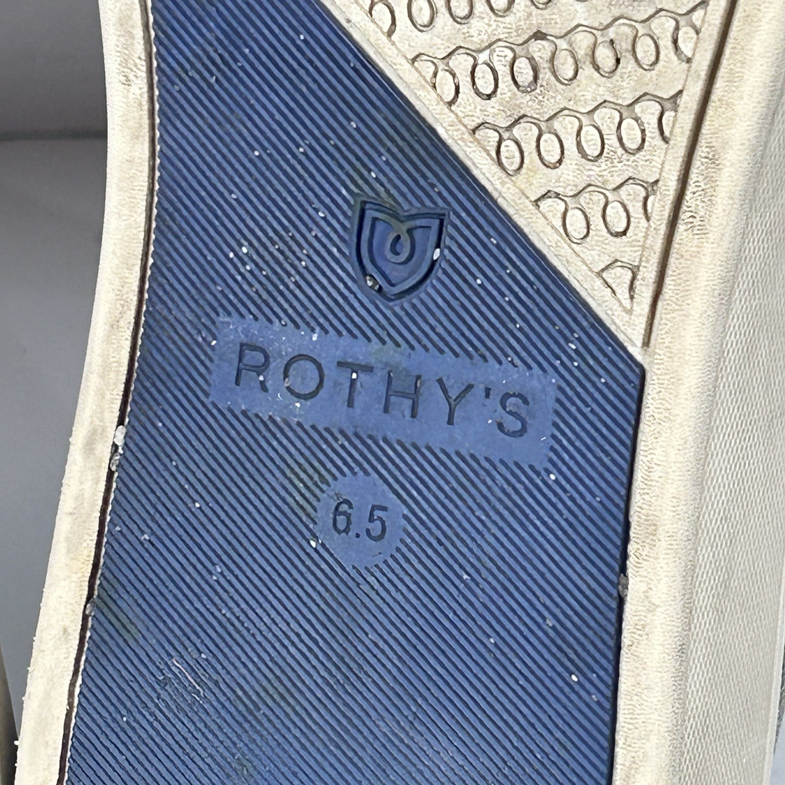Rothy’s The Original Slip-On Sneaker Womens 6.5 Gray Casual Eco Friendly Shoes