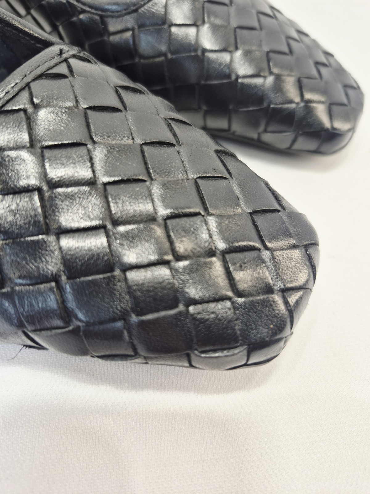 Antonio Melani Deacon W/ 8.5M Braided Leather Flats Slip-On Comfort Shoes NWT