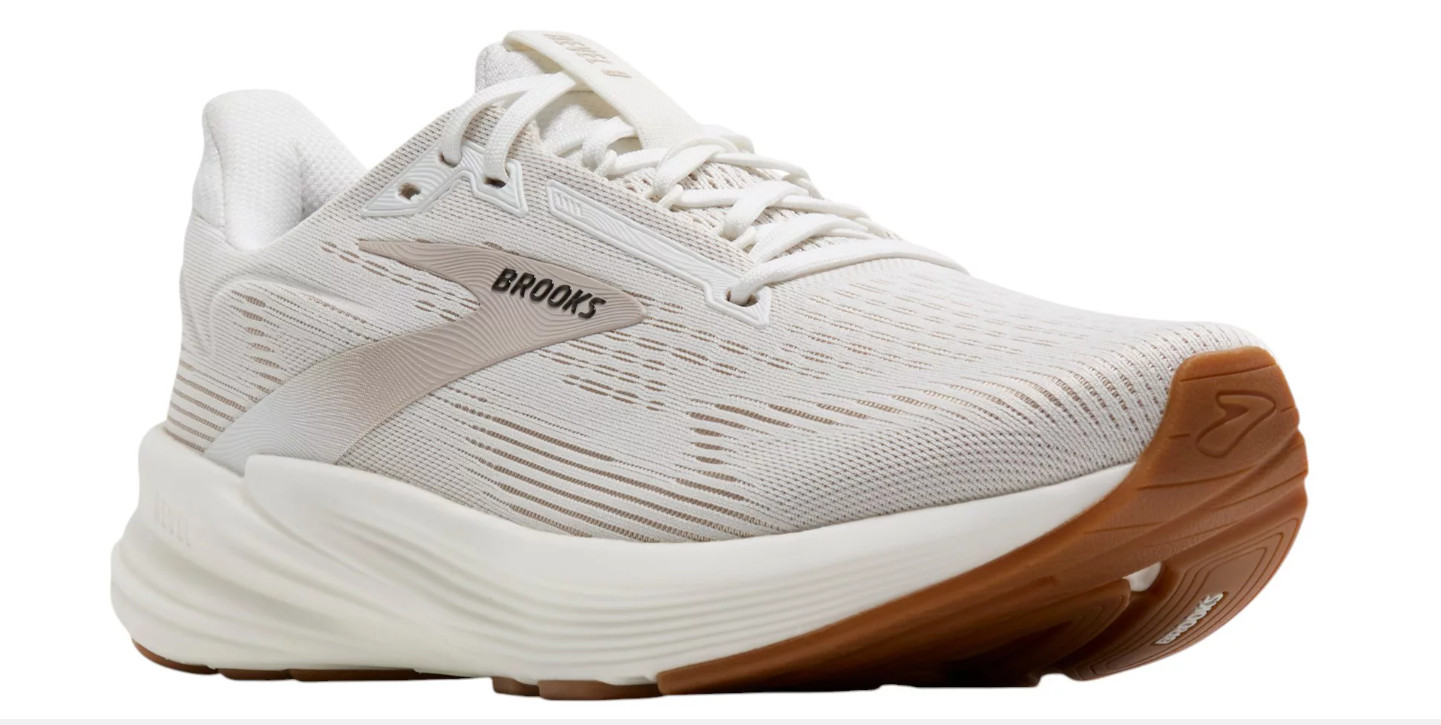Brooks Revel 8 Women’s White Gray Cushioned Running Shoes DNA LOFT