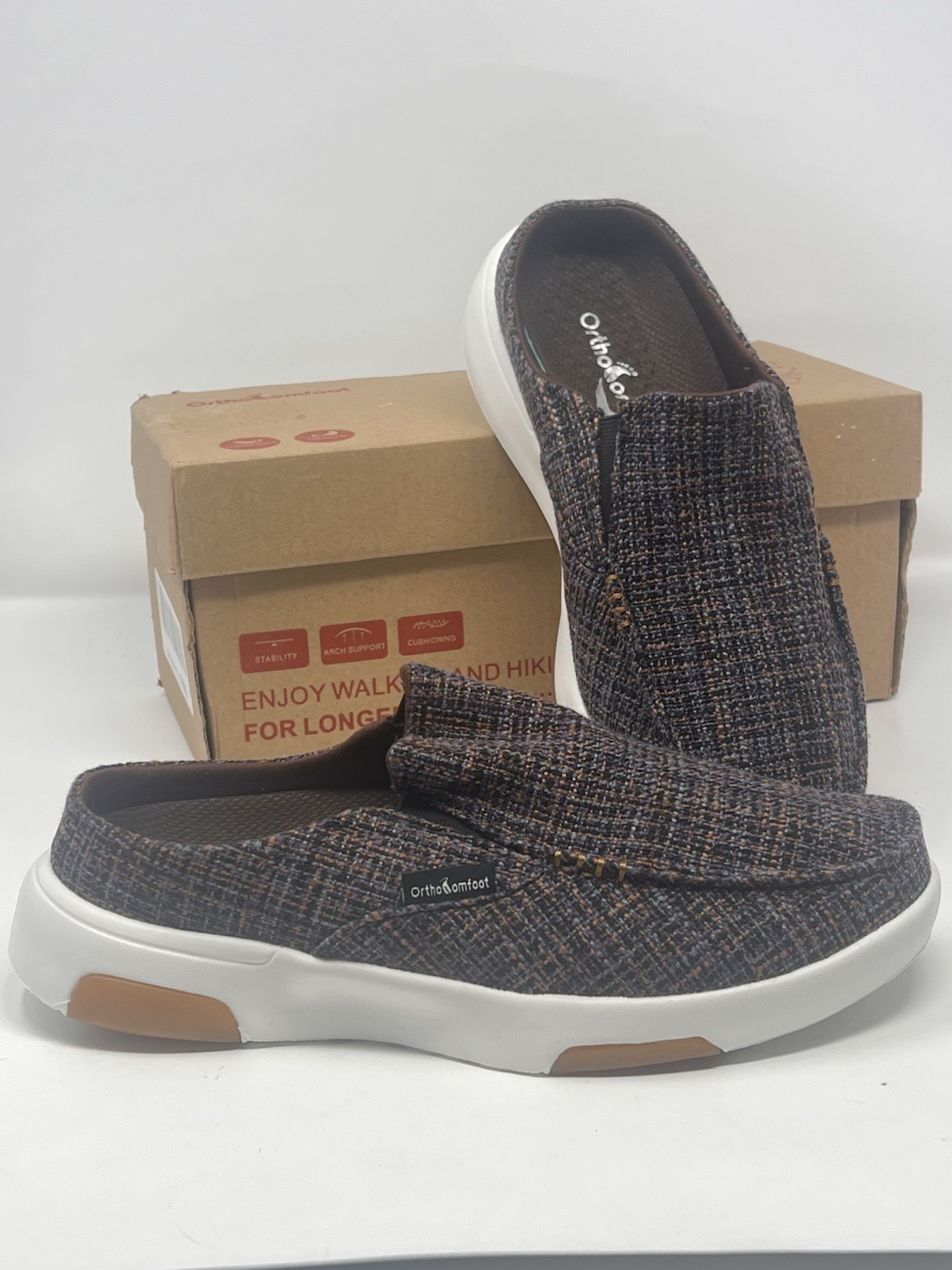 Ortho Comfoot Orthopedic Support Sneaker Shoes Orthotics New In Box