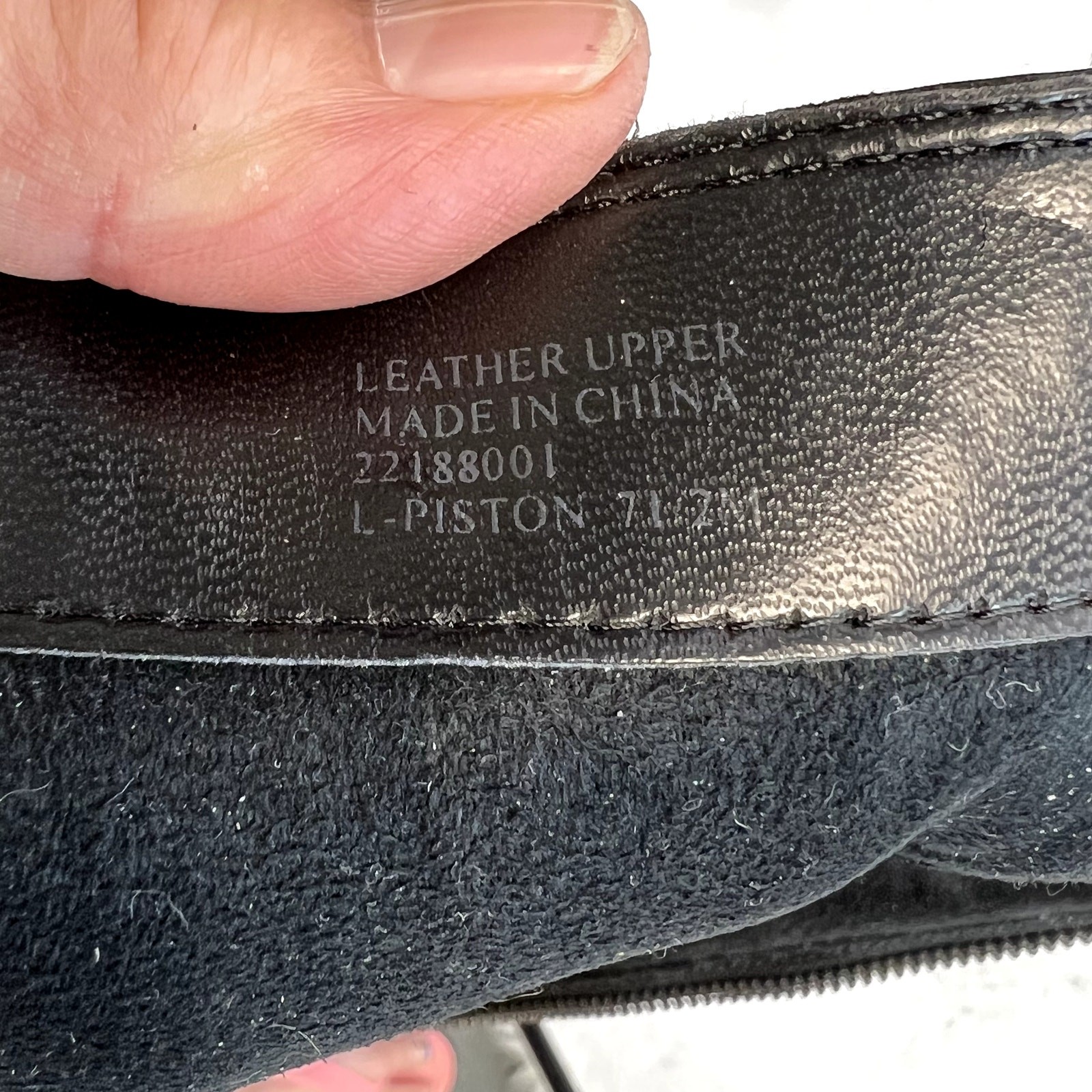 Franco Sarto Piston Tall 100% Leather Black Boots with Buckle Detailing SZ 7 1/2