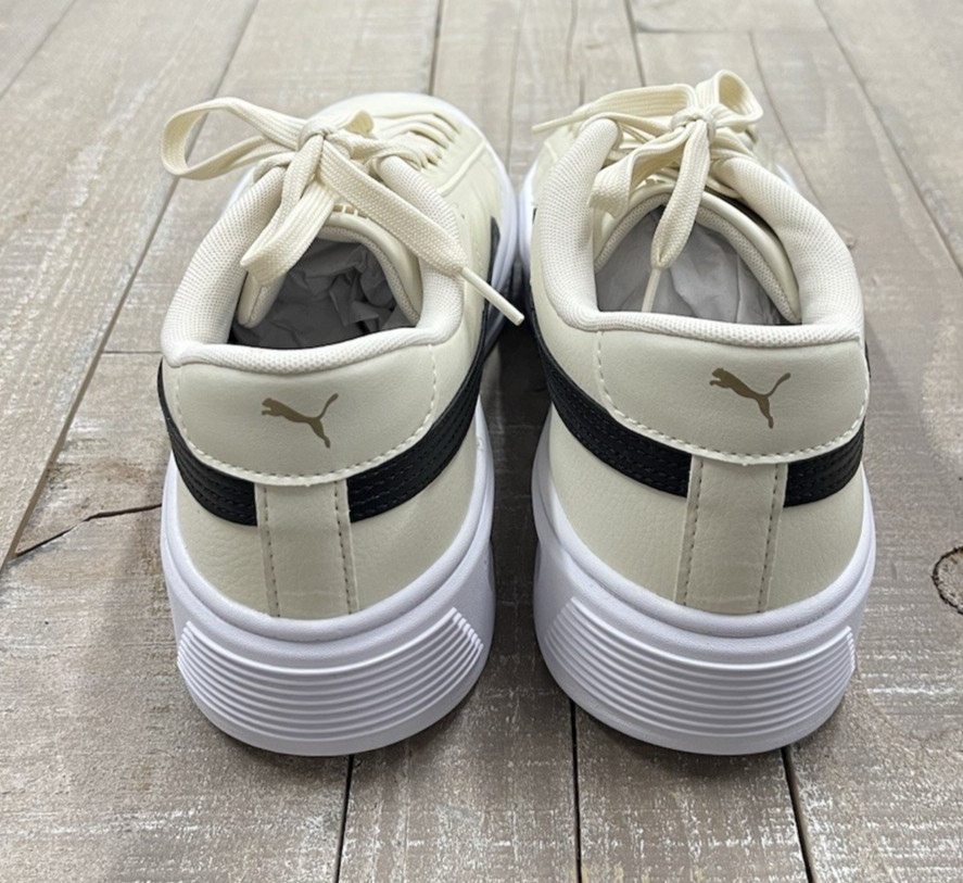NIB PUMA Women Smash V3 Platform Sneaker In Alpine Snow Size: 11