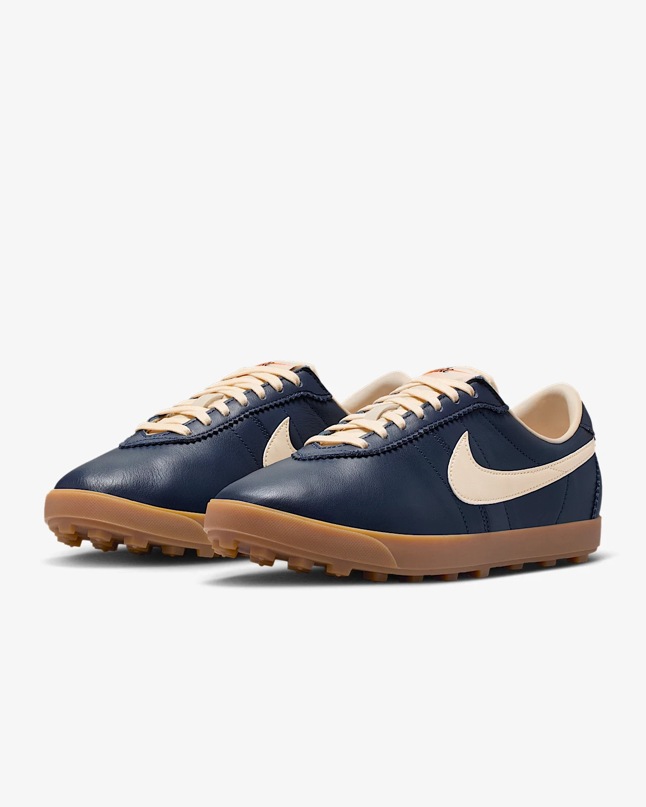 Nike Women’s Astro Grabber Shoes Leather Midnight Navy White Gum II1259-400 NEW