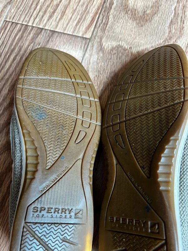 vintage sperry y2k striped boat shoes