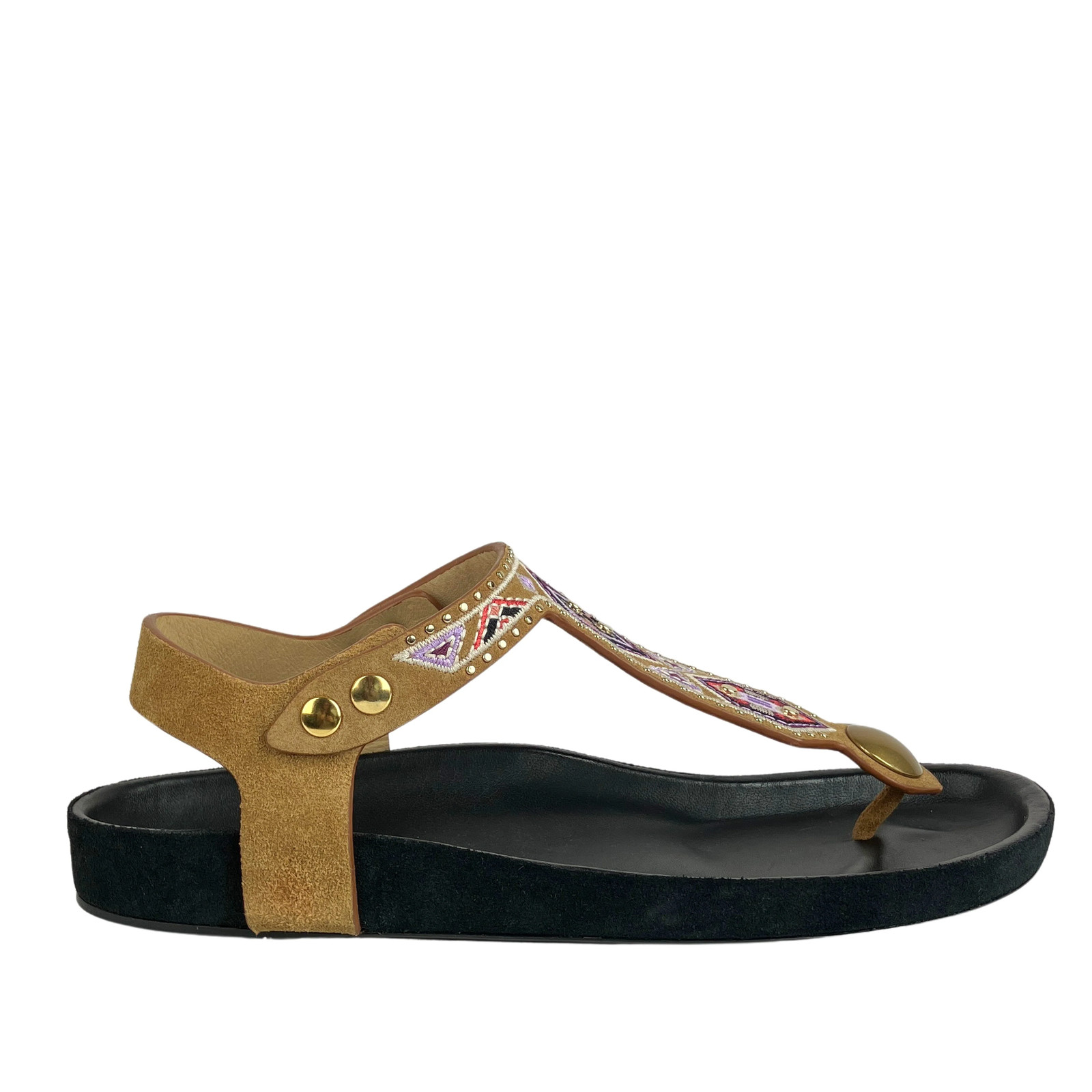 Isabel Marant Enore Sandals in Cognac
