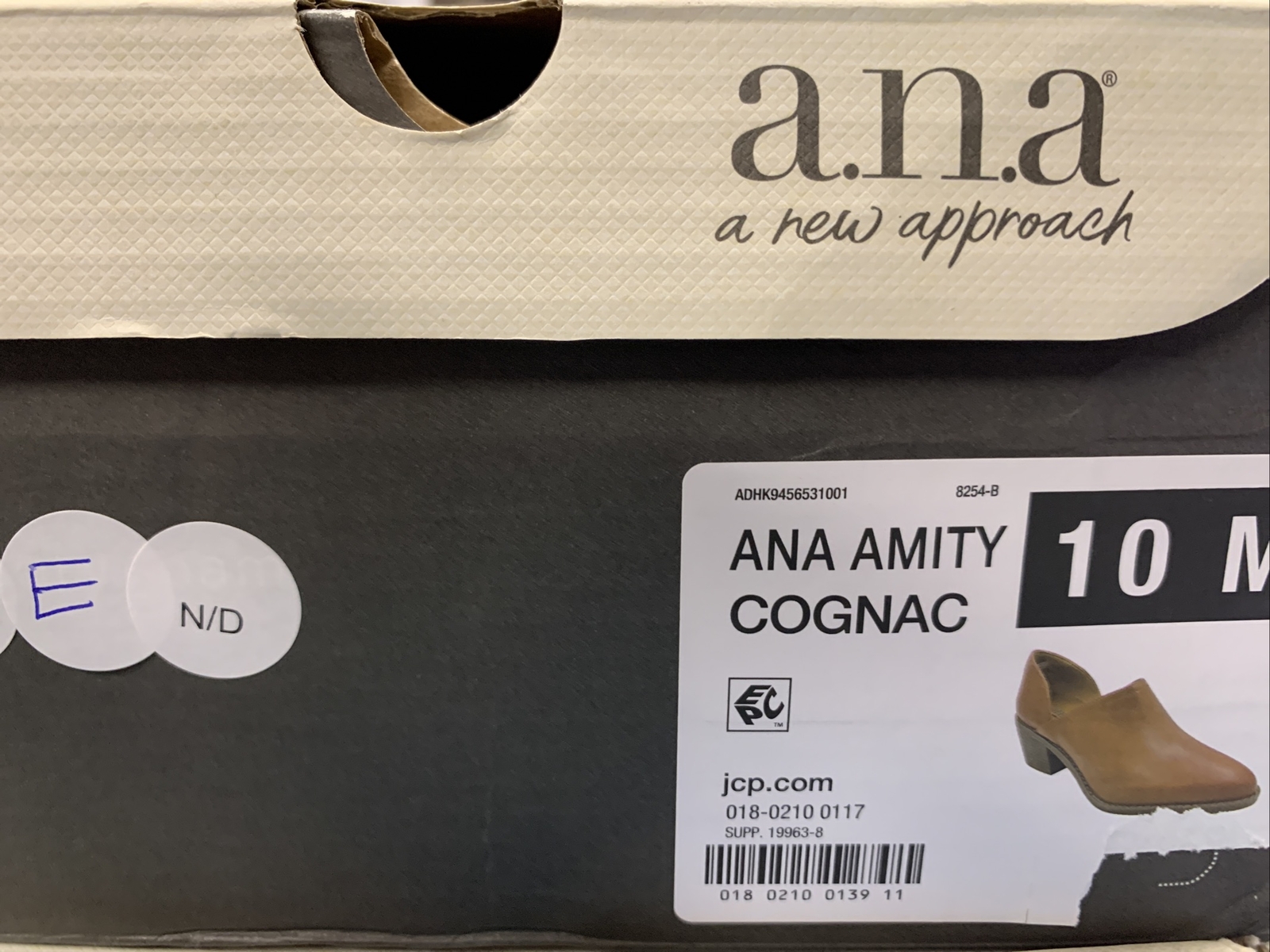 Ana Amity Cognac Women’s Slip-On US Size 10 M
